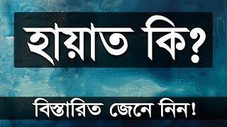 হায়াত কি? বিস্তারিত জেনে নিন | hayat somporke osadharon alochona