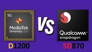 Mediatek Dimensity 1200 Vs Qualcomm Snapdragon 870 | Benchmark Comparison