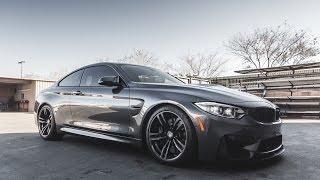 BMW M4 F82 Lowered with H&R Springs