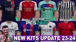 PES 2021 | NEW KITS UPDATE 23-24 - CONCEPT V2