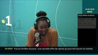 Fanny J en invitée radio sur Guyane la 1ère