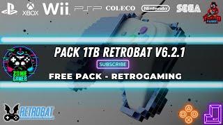 RETROBATPack 1TBCon Mas 84 sistemas Full Con JUEGOSConfigurado y Listo para diversionGRATIS2024