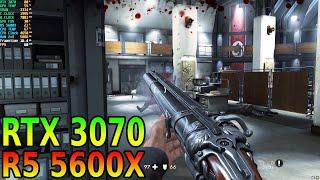 WOLFENSTEIN: THE OLD BLOOD | RTX 3070 & RYZEN 5 5600X | Gameplay