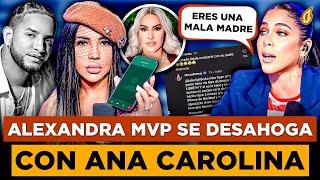 ALEXANDRA MVP SE DEFIENDE EN FOGARATÉ “TAMARA LA LLAMA MALA MADRE Y AZAROSA EN SU CARA”