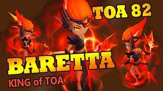 SUMMONERS WAR : Baretta the Fire Sylph - TOA 82 (AUTO Team)