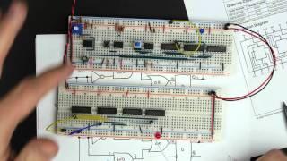 Designing and building a 1-bit register - 8 bit register - Part 3