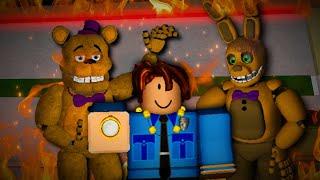 FNAF RESTORANINI YAKTIM.. FİNAL - ROBLOX FNAF 3 (GİZLİ YERLER)