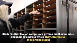 The Mail Room in the College Union is here to help!