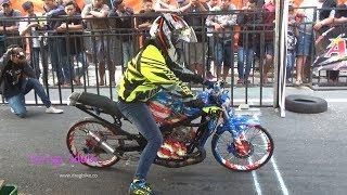 Detik2 Santy MS #62 JUARA 1 Pake NINJA 155 Kelas Wanita Drag Bike Blitar