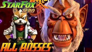 Star Fox Zero - All Bosses