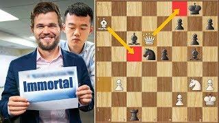 The Immortal Playoffs Game! || Carlsen vs Ding || Sinquefield Cup (2019)