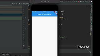 Flutter call function with parameter | Pass a function with parameters to a Callback Function | Dart
