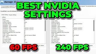 Best NVIDIA Control Panel Settings for Gaming 2024