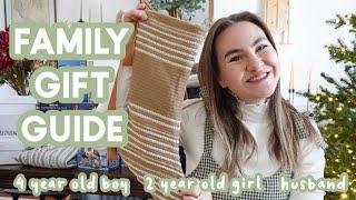 What I Got My Kids (& Husband!) for Christmas | Whole Family Gift Guide