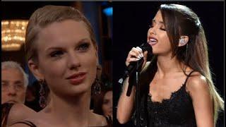 Famous People Reacting to Ariana Grande!!!  (Taylor Swift, Camila Cabello, BTS...)