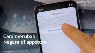 Cara Merubah Negara App Store