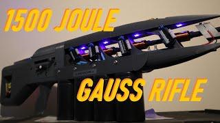 My 1.5KJ Home-Built Gauss Rifle!