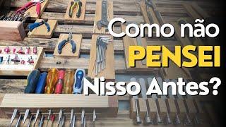 Como Não Pensei Nisso Antes? (Como Organizar Painel De Ferramentas.)