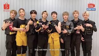 Stray Kids Special Shoutout for Shopee