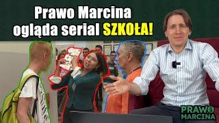 SZALONA NAUCZYCIELKA BIJE UCZNIA |PRAWO MARCINA ogląda serial SZKOŁA 1|