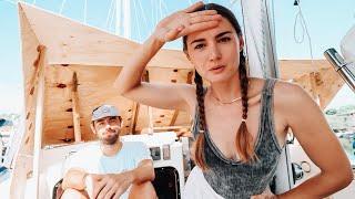 BUILDING the SEXIEST Sailing Boat HARD DODGER // Teulu Tribe