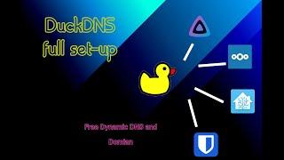 DuckDNS -Full set-up and installation ||| Free DynamicDNS ||| Tech Talk 2000