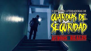 3 historias ATERRADORAS de GUARDIAS DE SEGURIDAD - AUDIOS REALES