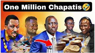 KENYA SIHAMI KENYANS REACT ON RUTO'S ONE MILLION CHAPATIS//OMOSH //MCA TRICKY//TRY NOT TO LAUGH