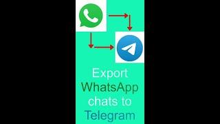 How to Export WhatsApp Chats to Telegram