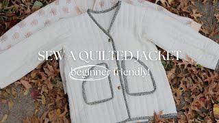 Sewing Your Dream Quilted Jacket: Step-By-Step Guide Billie Jacket VIEW B