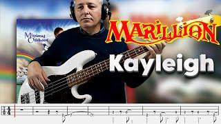 Marillion - Kayleigh (Bass Cover) + TABs