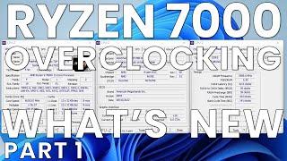 AMD Ryzen 7000 Overclocking: What's New feat. ROG Crosshair X670E Gene (Part 1)