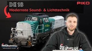 Modernste Sound- & Lichttechnik | Piko Expert | DE 18 | Rolling Stock | VI | H0