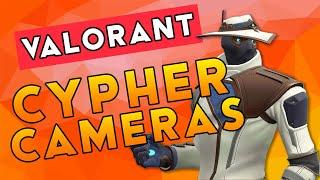 VALORANT 14 CYPHER CAMERA SPOTS - MUST KNOW (ALL MAPS)