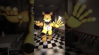 They Challenged me to break Fredbear's ankles #shorts #fnaf  #fivenightsatfreddys