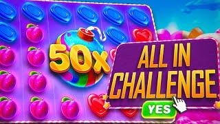 The CRAZIEST *ALL IN CHALLENGE* - SWEET BONANZA (Bonus Buys)