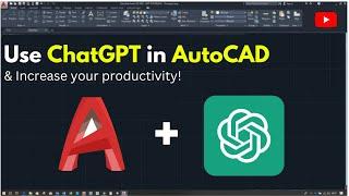 Double Your AutoCAD Productivity, Use ChatGPT | AutoCAD Tutorial