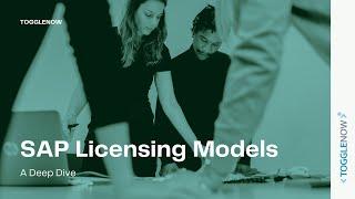 Webinar   SAP Licensing Models   Deep Dive