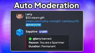 How to Setup Sapphire's Auto Moderation (EASIEST Guide)