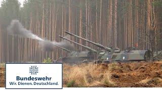 Panzerhaubitze 2000 der Bundeswehr bei Flaming Thunder