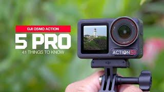 DJI OSMO ACTION 5 PRO - All the New Features