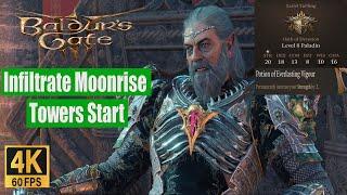 Baldur's Gate 3 Walkthrough Infiltrate Moonrise Towers Start