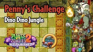 Plants vs Zombies 2: Reflourished | Penny's Challenge - Dino Dino Jungle