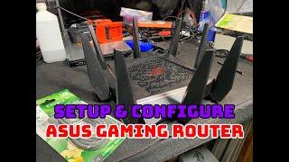 ASUS Gaming Router Setup  | Wireless Configuration & Firmware Update (ROG Rapture GT-AC5300)