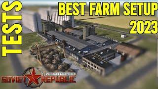 What is the Best Farm Setup with Fertilizer? | Tests | Workers & Resources: Soviet Republic Guides
