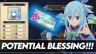 POTENTIAL BLESSING GUIDE!!! WHO TO MAX OUT FIRST AND GET FREE TICKETS!!!! KONOSUBA FANTASTIC DAYS