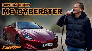 MG Cyberster: 510 HP, AWD & 2 Tons – True Roadster Feeling?! [Dubbed with AI]  | GRIP