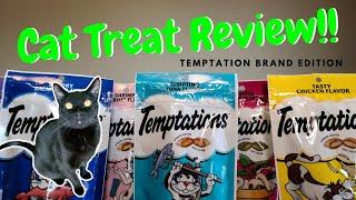 Cat Treat Review! (Temptations Brand Edition)