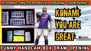 Iconic Inter Milan Box Draw Opening PES 2020 || Funny HandCam Box Draw Opening || Konami Is Great