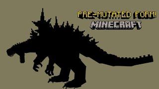 godzilla addon: The Prehistoric Godzilla! | Minecraft